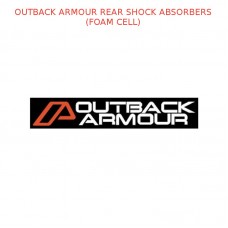 OUTBACK ARMOUR REAR SHOCK ABSORBERS (FOAM CELL) - OASU0160024FC